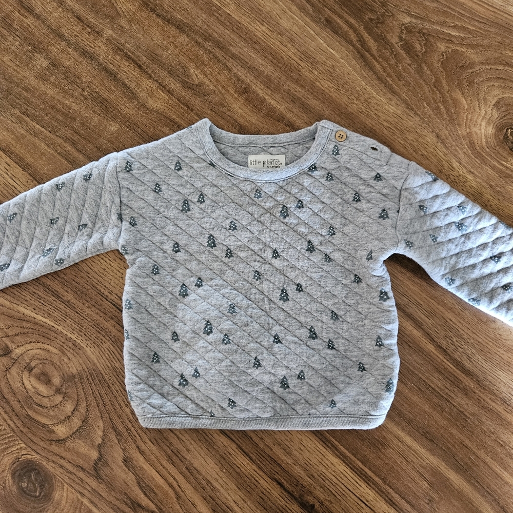 Little Planet 12m organic cotton sweater